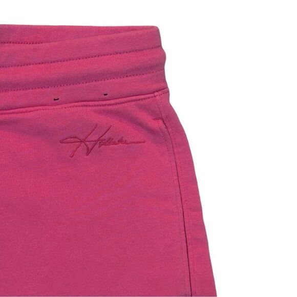 Hollister California Men's Pink Classic Terry Jogger Shorts Size M - Picture 2 of 5